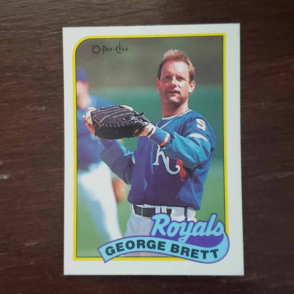 George Brett #200 Royals o-pee-chee baseball card